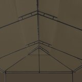  Sjenica sa zastorima 600 x 298 x 270 cm smeđe-siva 180 g/m² | shoptok.hr
