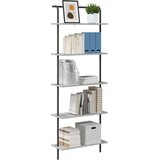  Polica Sivi hrast sonoma 60 x 24 x 168 cm Konstruirano drvo | shoptok.hr