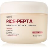 Nacific Rice + Pepta Collagen Gelato Pack Cleanser vlažilni čistilni gel za krepitev kožne pregrade 150 g Slike