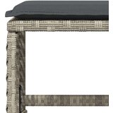 vidaXL 13-dijelni vrtni blagovaonski set s jastucima svijetlosivi | shoptok.hr