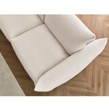 Bobochic Paris Kremno bela raztegljiva sedežna garnitura 214 cm Ernest – | Shoptok.si