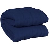 vidaXL Obtežena odeja modra 120x180 cm 9 kg blago, (20916054) | Shoptok.si