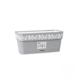 Saksija 30x13x12cm Gaia 88701 siva