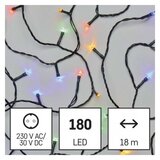 Emos LED božična veriga, 18 m, zunanja in notranja, večbarvna, časovnik D4AM04 Cene