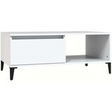  Stolić za kavu bijeli 90 x 50 x 36 5 cm od konstruiranog drva | shoptok.hr