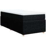 Maison Chic Box spring postelja - Vzmetna postelja z vzmetnico črna 80x200 cm blago SL23897, (21879863) Cene