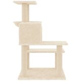  Penjalica za mačke sa stupovima za grebanje krem 82 5 cm | shoptok.hr
