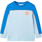  Dječja topla majica jarkoplava i svjetloplava 140 | shoptok.hr