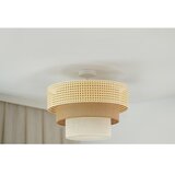 Brilagi plafonski luster cedar luneta 1xE27/15W/230V, prečnik 45 cm, ratan/braon/krem | Eponuda.com