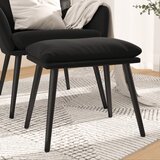 Tabure crni 45x29,5x35 cm baršunasti Cijene
