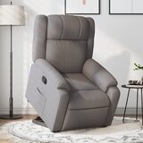 vidaXL Naslanjač s funkcijo vstajanja taupe blago | Shoptok.si