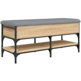 Maison Chic Klop za čevlje - Sedež za čevlje sonoma hrast 102x42x45 cm inženirski les, (21777295) Cene