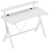 Hero Gaming stol 1.9 RGB bijeli 120 cm | shoptok.hr