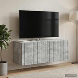 TV ormar za zid 78,5 x 31 x 30 cm Betonska siva | Eponuda.ba