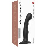 Strap-On-Me P&G S - zakrivljeni, strap-on dildo (crni) | shoptok.hr