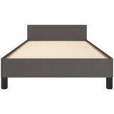  Za krevet s uzglavljem sivi 80 x 200 cm od umjetne kože | shoptok.hr