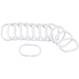Douceur d intérieur Beli kavlji za tuš zaveso v kompletu 12 ks 4 cm Vitamine – | Shoptok.si