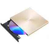 Asus ZenDrive U9M Ultra Slim (90DD02A5-M29000) zlat zunanji DVD zapisovalnik | Shoptok.si