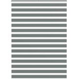 Zebra zavjesa tamno siva 155x230 cm Širina tkanine 150,9 cm Poliester | Shoptok.si