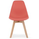  KITO stolica cinober / prirodne noge x 1 | shoptok.hr