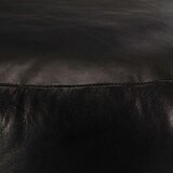 vidaXL tabure črn 60x30 cm pravo kozje usnje | Shoptok.si