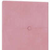  Boxspring krevet s madracem Ružičasta 90 x 200 cm Baršun - Ružičasta 90 x 200 cm Prošiveno gumbima | shoptok.hr