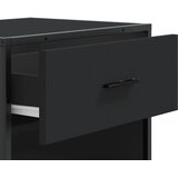  Stalak za cipele crni 48x38x97,5 cm izrađeno drvo | Eponuda.ba
