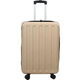 vidaXL Kovček s ključavnico Šampanjec 34 x 23 x 55.5 cm ABS plastika, (5000098358) | Shoptok.si