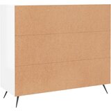  Komoda sjajna bijela 90x34x80 cm od konstruiranog drva | shoptok.hr