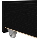  Krevetac Crni hrast Konstruirano drvo 90 x 200 cm Izdržljiv | shoptok.hr