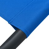 Vanjski ležaj od tkanine plavi | shoptok.hr