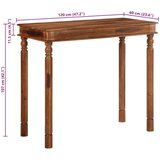  Barski stol 120x60x107 cm puno drvo bagrem | shoptok.hr