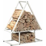  Stalak za drva bijeli 50x25x60cm hladno valjani čelik | Eponuda.ba