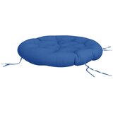  Okrugli jastuk kraljevsko plavi Ø 100 x 11 cm od tkanine Oxford | shoptok.hr