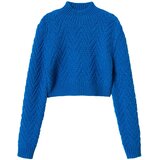 Mango Pulover 'Grass' kobalt modra | Shoptok.si