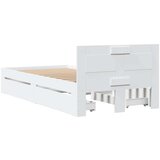  Okvir kreveta s uzglavljem bijeli 90 x 200 cm konstruirano drvo | shoptok.hr
