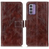 INORCO Torbica denarnica za Nokio G42 preklopna PU usnjena školjka Retro Crazy Horse s teksturo stojalo ovitek za telefon, (22036607) Cene