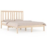  Okvir za krevet od masivne borovine 135 x 190 cm bračni | Eponuda.com
