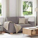 vidaXL Dvosjed Kauč Taupe 120 cm Tkanina | shoptok.hr