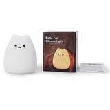 Venisymlis 1Pc Mačja Nočna Lučka Za - Srčkana Silikonska Rgb Vodoodporna Led Lučka Za Sobo Deklet In Fantov, Bela, (22068327) | Shoptok.si
