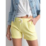 Yups shorts with polka dots yellow cene