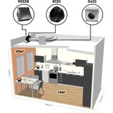  Dalap 8130 - Radijalni ventilator TURBINE M 150 100W/230V | Eponuda.com