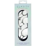 Clarity Utopian Trinity - komplet steklenih analnih čepkov (prozoren) | Shoptok.si
