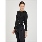 Orsay Black Women's Ribbed Sweater - Women Cijene