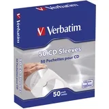 ZA 1 CD PAPIR S PROZOROM PK50 VERBATIM 49992 BIJELI