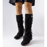 Gemre Black wedge heel boots Lecore | shoptok.hr