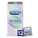 Durex Kondomi Invisible Extra Lubricated 12/1 | Shoptok.si