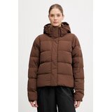Columbia Pernata jakna Amaze Puff boja: smeđa, za zimu, 2133714 Cijene