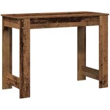 vidaXL Pisalna miza starinski les 100x45x75 cm inženirski les | Shoptok.si