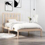 Maison Chic Posteljni okvir - Enojna postelja - Postelja za odrasle iz trdne borovine 90x200 cm-J8667, (21768196) | Shoptok.si
